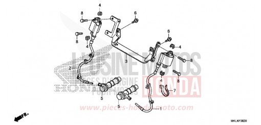 BOBINA DI ACCENSIONE NC750SDK di 2019